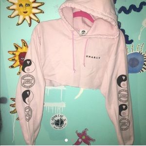 GNARLY crop sweater